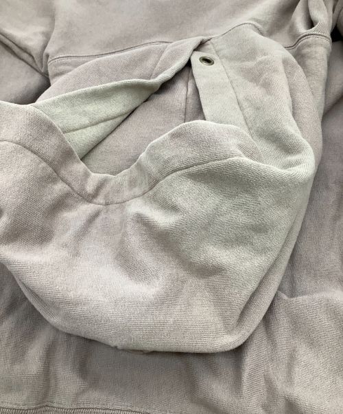 STEVEN ALAN（スティーブンアラン）STEVEN ALAN (スティーブンアラン) TC SWEAT HOODY -BOLD/パーカー ベージュ サイズ:Ｍの古着・服飾アイテム