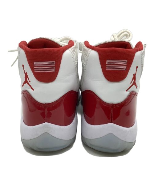 NIKE（ナイキ）NIKE (ナイキ) ミッドカットスニーカー レッド×ホワイト サイズ:28cmの古着・服飾アイテム