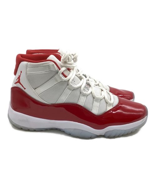 NIKE（ナイキ）NIKE (ナイキ) ミッドカットスニーカー レッド×ホワイト サイズ:28cmの古着・服飾アイテム