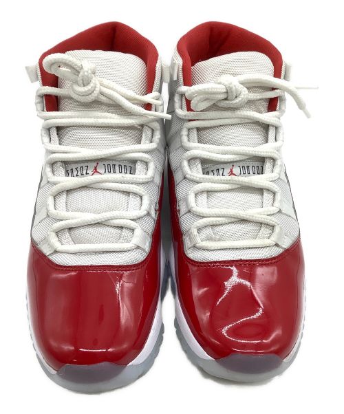NIKE（ナイキ）NIKE (ナイキ) ミッドカットスニーカー レッド×ホワイト サイズ:28cmの古着・服飾アイテム