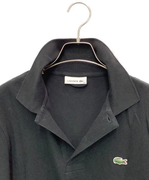LACOSTE（ラコステ）LACOSTE (ラコステ) ポロシャツワンピース ブラック サイズ:34の古着・服飾アイテム