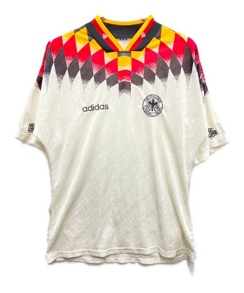 adidas（アディダス）adidas (アディダス) サッカーユニフォーム ホワイト サイズ:Lの古着・服飾アイテム