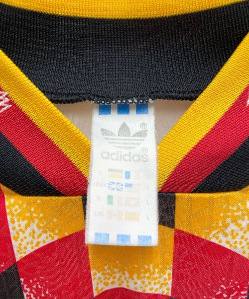 adidas（アディダス）adidas (アディダス) サッカーユニフォーム ホワイト サイズ:Lの古着・服飾アイテム