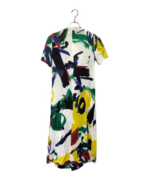 UN3D.（アンスリード）UN3D. (アンスリード) シャツワンピース マルチカラー サイズ:FREEの古着・服飾アイテム