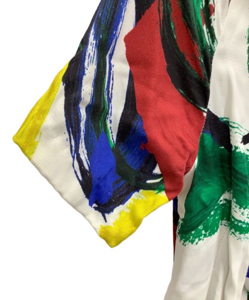 UN3D.（アンスリード）UN3D. (アンスリード) シャツワンピース マルチカラー サイズ:FREEの古着・服飾アイテム