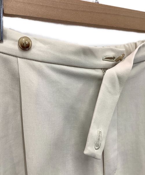Plage（プラージュ）Plage (プラージュ) タックパンツ アイボリー サイズ:36の古着・服飾アイテム
