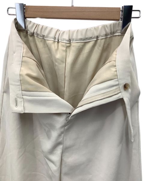 Plage（プラージュ）Plage (プラージュ) タックパンツ アイボリー サイズ:36の古着・服飾アイテム