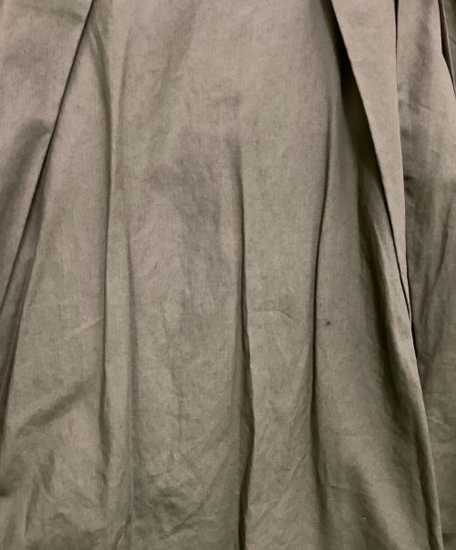 MADISON BLUE（マディソンブルー）MADISON BLUE (マディソンブルー) タックボリュームスカート TUCK VOLUME SKIRT グリーン サイズ:00の古着・服飾アイテム