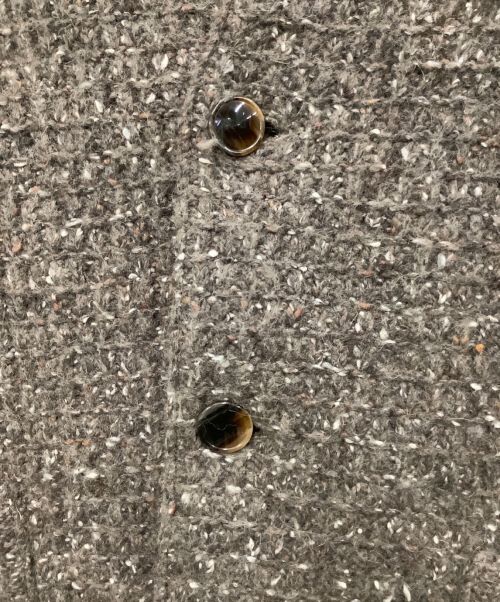 LARDINI（ラルディーニ）LARDINI (ラルディーニ) シングルニットジャケット ブラウン サイズ:Ｓの古着・服飾アイテム