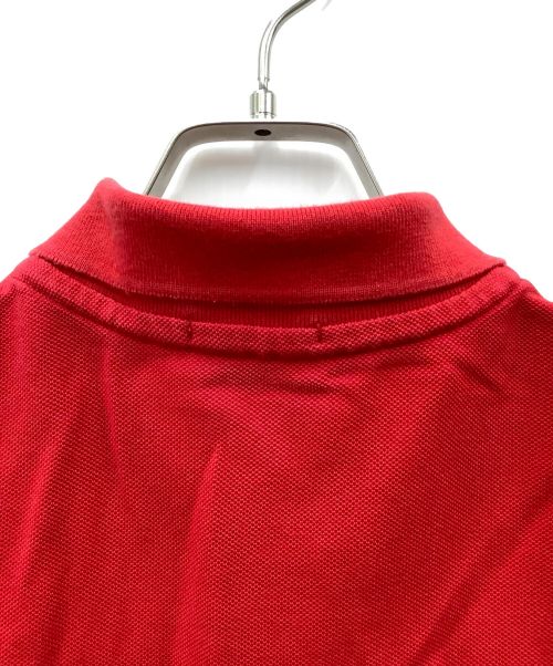 MONCLER（モンクレール）MONCLER (モンクレール) ポロシャツ レッド サイズ:Ｓの古着・服飾アイテム