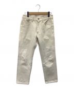 COMOLIコモリ）の古着「ストレートパンツ」｜ベージュ