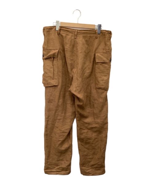 KAPTAIN SUNSHINE（キャプテンサンシャイン）KAPTAIN SUNSHINE (キャプテンサンシャイン) カーゴリネンパンツ ブラウン サイズ:30の古着・服飾アイテム