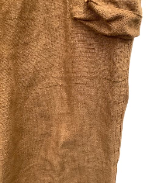 KAPTAIN SUNSHINE（キャプテンサンシャイン）KAPTAIN SUNSHINE (キャプテンサンシャイン) カーゴリネンパンツ ブラウン サイズ:30の古着・服飾アイテム