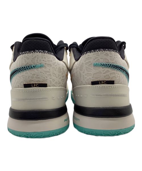 NIKE（ナイキ）NIKE (ナイキ) ナイキ レブロン NXXT GEN AMPD ホワイト×グリーン サイズ:28.5の古着・服飾アイテム