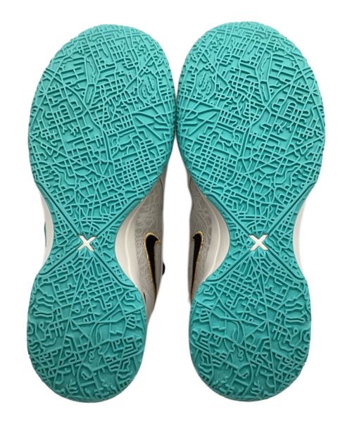 NIKE（ナイキ）NIKE (ナイキ) ナイキ レブロン NXXT GEN AMPD ホワイト×グリーン サイズ:28.5の古着・服飾アイテム