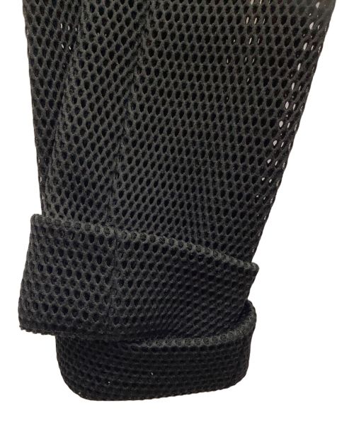 CHANEL（シャネル）CHANEL (シャネル) ハイウエストメッシュパンツ ブラック サイズ:34の古着・服飾アイテム