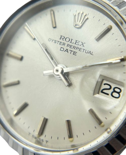 ROLEX（ロレックス）ROLEX (ロレックス) オイスターパーペチュアルデイト26 シルバー文字盤の古着・服飾アイテム