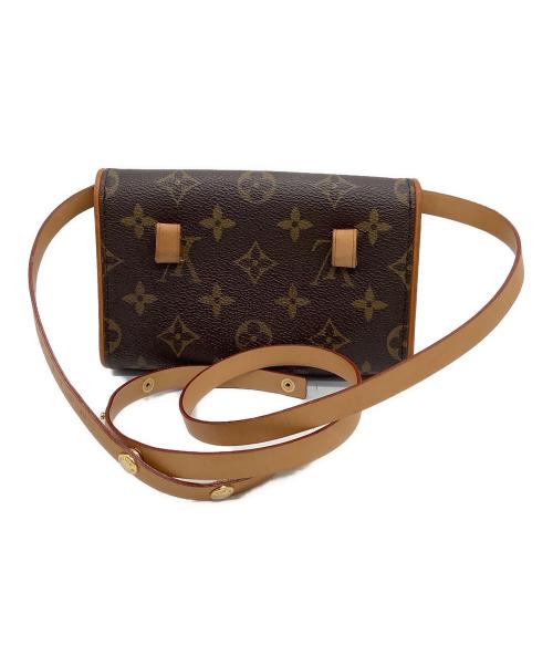 LOUIS VUITTON（ルイ ヴィトン）LOUIS VUITTON (ルイ ヴィトン) ウエストポーチ　ポシェットフロランティーヌ ブラウンの古着・服飾アイテム