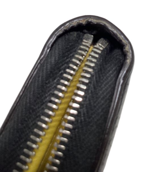 CELINE（セリーヌ）CELINE (セリーヌ) 長財布 イエロー×ブラックの古着・服飾アイテム