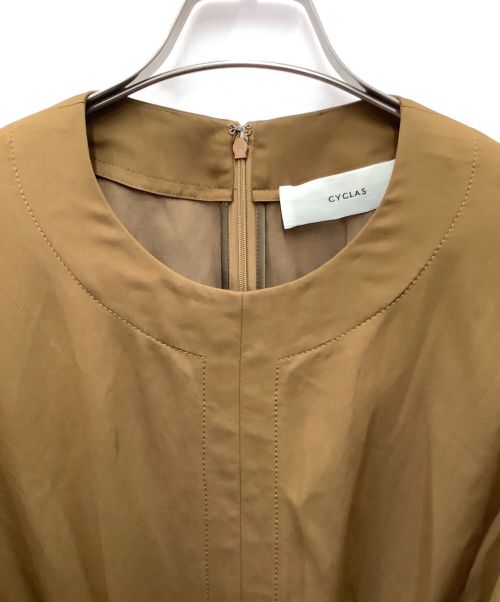 CYCLAS（シクラス）CYCLAS (シクラス) ノースリーブワンピース ブラウン サイズ:34の古着・服飾アイテム