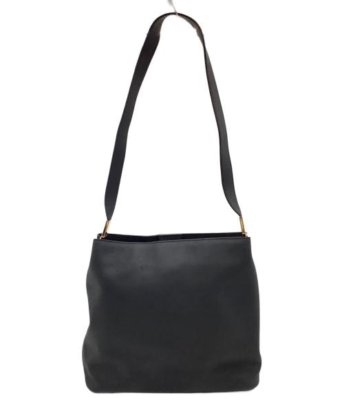 CELINE（セリーヌ）CELINE (セリーヌ) セミショルダーバッグ ブラックの古着・服飾アイテム