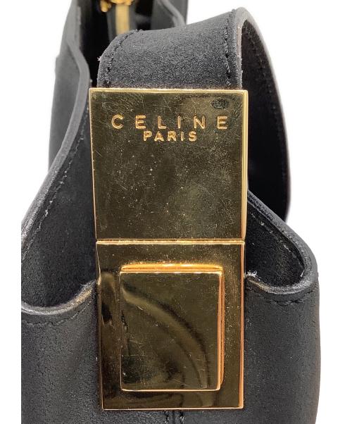 CELINE（セリーヌ）CELINE (セリーヌ) セミショルダーバッグ ブラックの古着・服飾アイテム