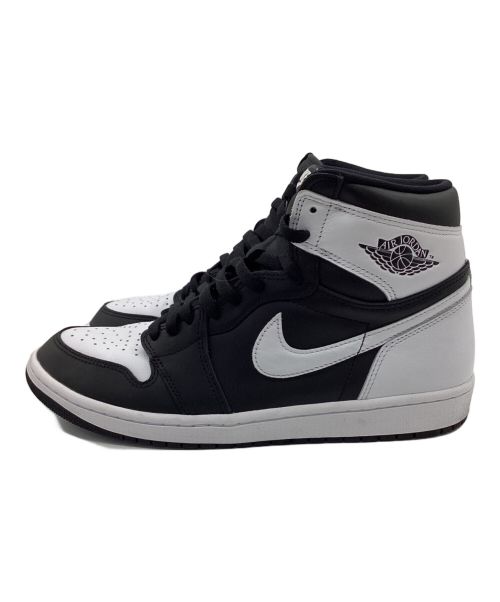 NIKE（ナイキ）NIKE (ナイキ) AIR JORDAN 1 RETRO HIGH OG（エアジョーダン1　レトロ　ハイ　オージー） ホワイト×ブラック サイズ:28.5cmの古着・服飾アイテム