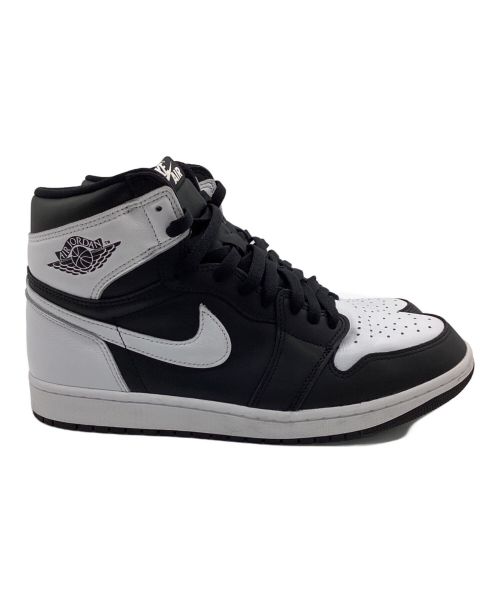 NIKE（ナイキ）NIKE (ナイキ) AIR JORDAN 1 RETRO HIGH OG（エアジョーダン1　レトロ　ハイ　オージー） ホワイト×ブラック サイズ:28.5cmの古着・服飾アイテム