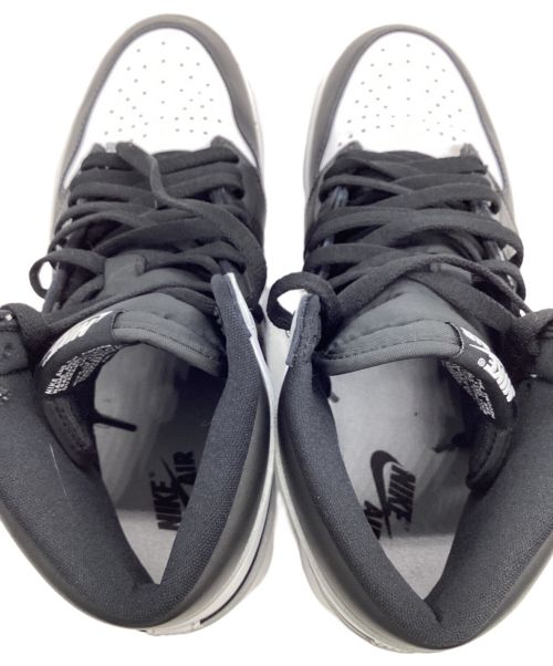 NIKE（ナイキ）NIKE (ナイキ) AIR JORDAN 1 RETRO HIGH OG（エアジョーダン1　レトロ　ハイ　オージー） ホワイト×ブラック サイズ:28.5cmの古着・服飾アイテム