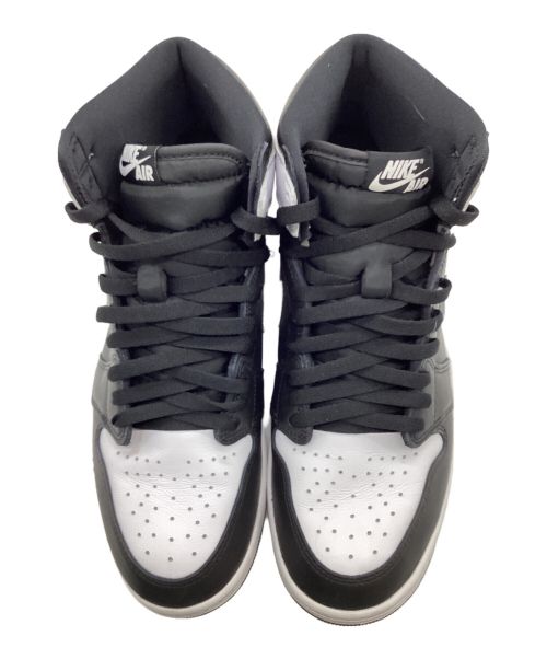 NIKE（ナイキ）NIKE (ナイキ) AIR JORDAN 1 RETRO HIGH OG（エアジョーダン1　レトロ　ハイ　オージー） ホワイト×ブラック サイズ:28.5cmの古着・服飾アイテム