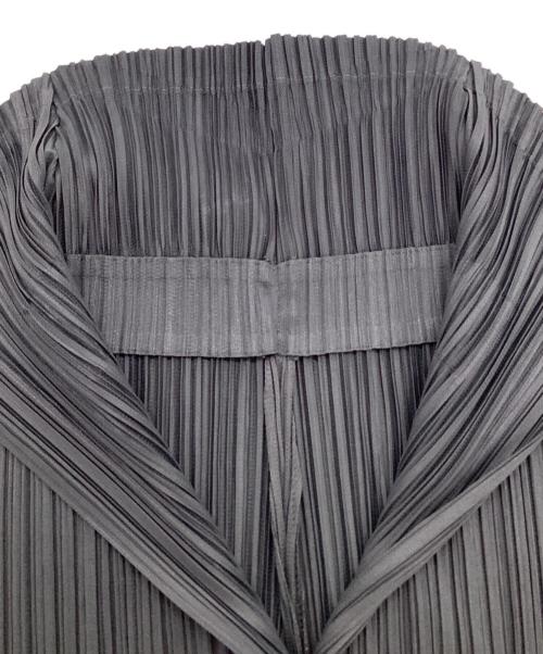 PLEATS PLEASE（プリーツプリーズ）PLEATS PLEASE (プリーツプリーズ) カーディガン グレー サイズ:-の古着・服飾アイテム