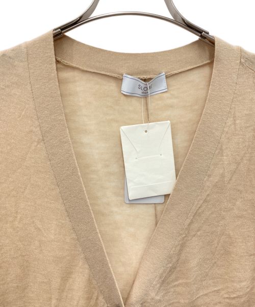 SLOBE IENA（スローブ イエナ）SLOBE IENA (スローブ イエナ) カーディガン ベージュ サイズ:FREEの古着・服飾アイテム