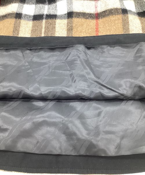 WE11DONE（ウェルダン）WE11DONE (ウェルダン) チェックアノラックシャツ ベージュ サイズ:Mの古着・服飾アイテム