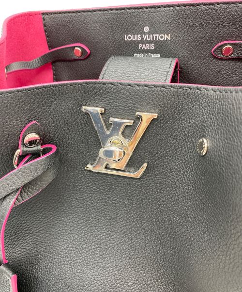 LOUIS VUITTON（ルイ ヴィトン）LOUIS VUITTON (ルイ ヴィトン) ロックミー・バゲット ブラック×パープルの古着・服飾アイテム