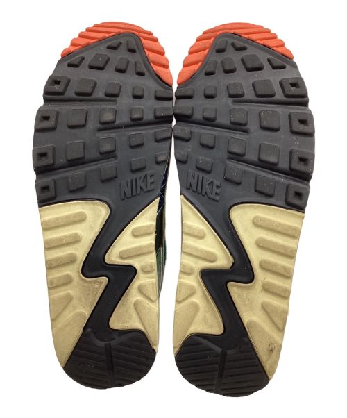 NIKE（ナイキ）NIKE (ナイキ) AIR MAX 90 MOUNTAINEERING（エア マックス 90 マウンテニアリング） ベージュ×レッド×パープル サイズ:US9の古着・服飾アイテム