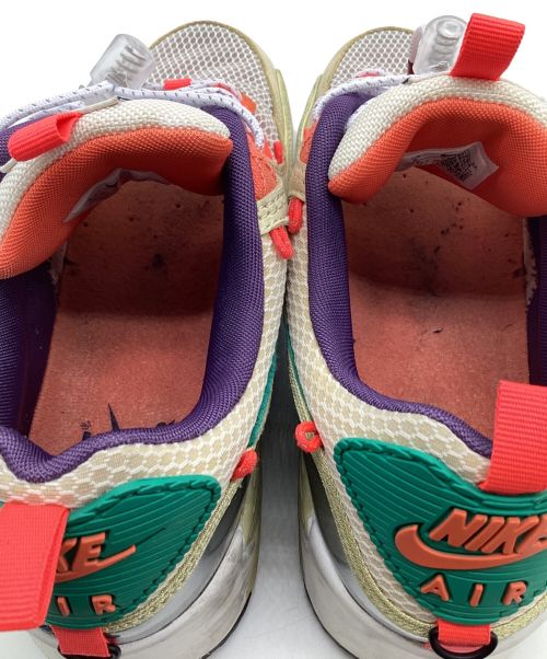 NIKE（ナイキ）NIKE (ナイキ) AIR MAX 90 MOUNTAINEERING（エア マックス 90 マウンテニアリング） ベージュ×レッド×パープル サイズ:US9の古着・服飾アイテム