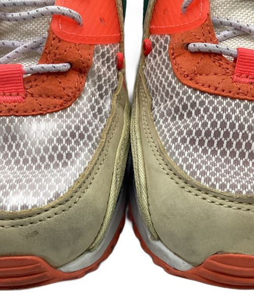 NIKE（ナイキ）NIKE (ナイキ) AIR MAX 90 MOUNTAINEERING（エア マックス 90 マウンテニアリング） ベージュ×レッド×パープル サイズ:US9の古着・服飾アイテム