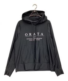 orata（オラータ）の古着「RUSH PULLOVER HOODIE（ラッシュ プルオーバー フーディー）」｜ブラック