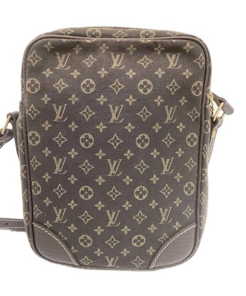 LOUIS VUITTON（ルイ ヴィトン）LOUIS VUITTON (ルイ ヴィトン) モノグラム・ミニ・ラン　	エベヌ　	ショルダーポーチ ブラウンの古着・服飾アイテム