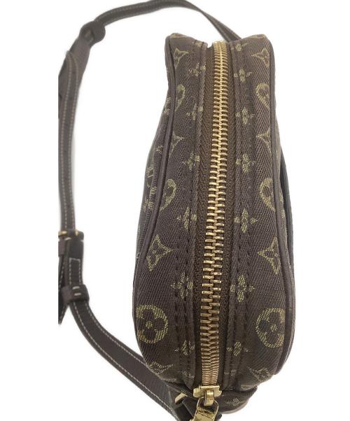 LOUIS VUITTON（ルイ ヴィトン）LOUIS VUITTON (ルイ ヴィトン) モノグラム・ミニ・ラン　	エベヌ　	ショルダーポーチ ブラウンの古着・服飾アイテム