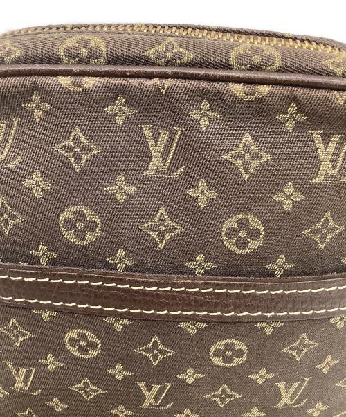 LOUIS VUITTON（ルイ ヴィトン）LOUIS VUITTON (ルイ ヴィトン) モノグラム・ミニ・ラン　	エベヌ　	ショルダーポーチ ブラウンの古着・服飾アイテム