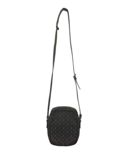 LOUIS VUITTON（ルイ ヴィトン）LOUIS VUITTON (ルイ ヴィトン) モノグラム・ミニ・ラン　	エベヌ　	ショルダーポーチ ブラウンの古着・服飾アイテム