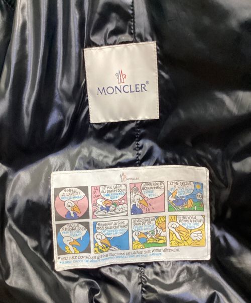 MONCLER（モンクレール）MONCLER (モンクレール) FULMAR GIUBBOTTO(フルマ ジュボット）　ロングダウンコート ブラック サイズ:00の古着・服飾アイテム