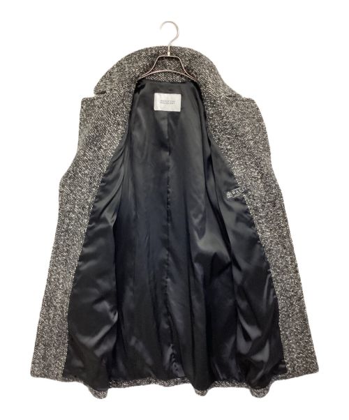 MACKINTOSH PHILOSOPHY（マッキントッシュ フィロソフィー）MACKINTOSH PHILOSOPHY (マッキントッシュフィロソフィー) ツイードチェスターコート グレー サイズ:36の古着・服飾アイテム