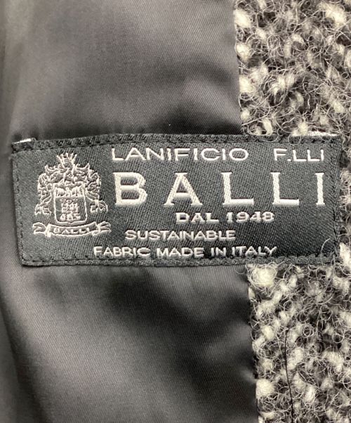 MACKINTOSH PHILOSOPHY（マッキントッシュ フィロソフィー）MACKINTOSH PHILOSOPHY (マッキントッシュフィロソフィー) ツイードチェスターコート グレー サイズ:36の古着・服飾アイテム