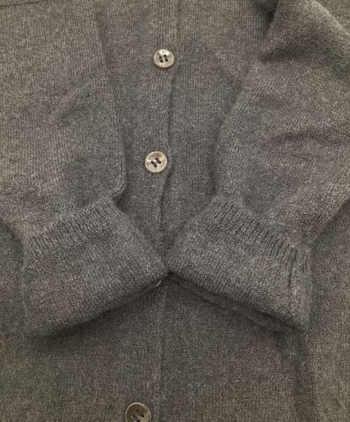 JIL SANDER（ジルサンダー）JIL SANDER (ジルサンダー) ニットカーディガン グレー サイズ:38の古着・服飾アイテム
