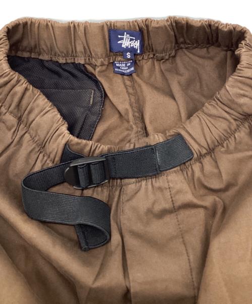 stussy（ステューシー）stussy (ステューシー) BIKERSHORT（バイカーショート）パンツ ブラウン サイズ:Sの古着・服飾アイテム