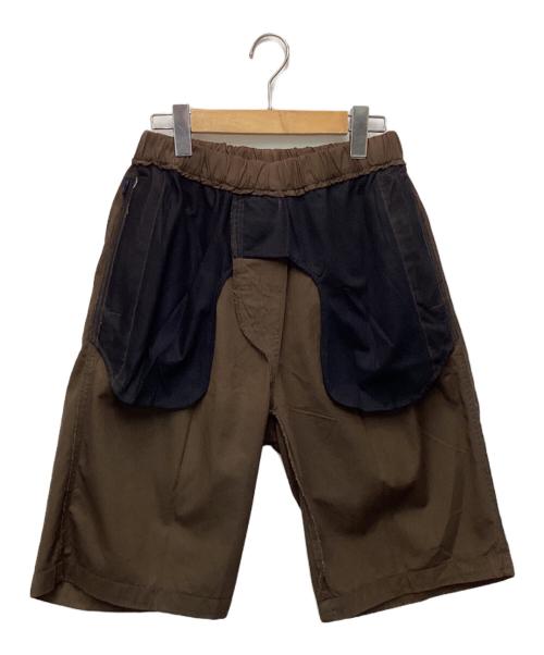 stussy（ステューシー）stussy (ステューシー) BIKERSHORT（バイカーショート）パンツ ブラウン サイズ:Sの古着・服飾アイテム