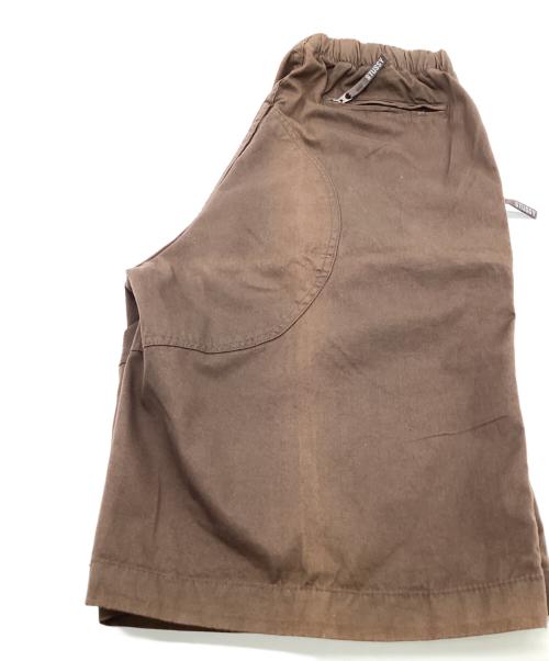stussy（ステューシー）stussy (ステューシー) BIKERSHORT（バイカーショート）パンツ ブラウン サイズ:Sの古着・服飾アイテム