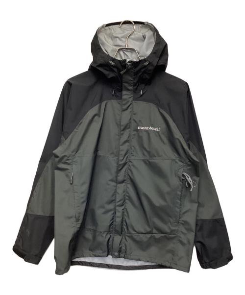 mont-bell（モンベル）mont-bell (モンベル) サンダーパスジャケット グレー×ブラック サイズ:Mの古着・服飾アイテム
